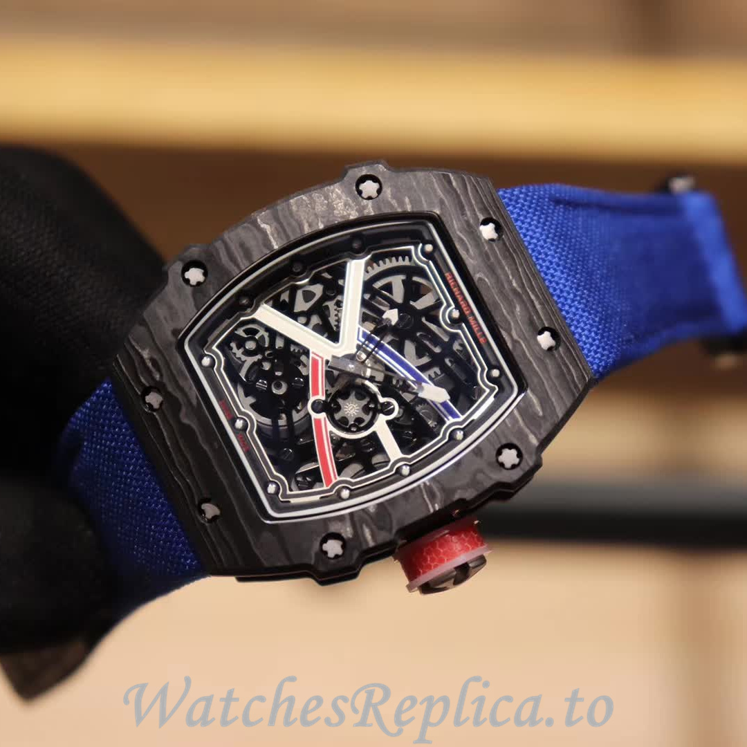 Richard Mille Replica RM67-02 Canvas strap 38.70x47.52MM - WatchesReplica.is