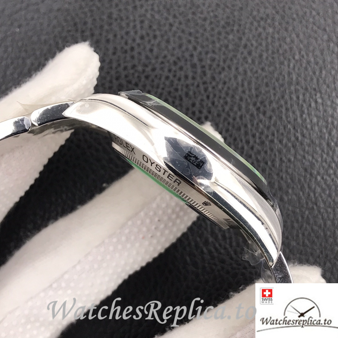 Swiss Rolex Milgauss Replica Stainless steel strap 40MM Blue Dial - WatchesReplica.is