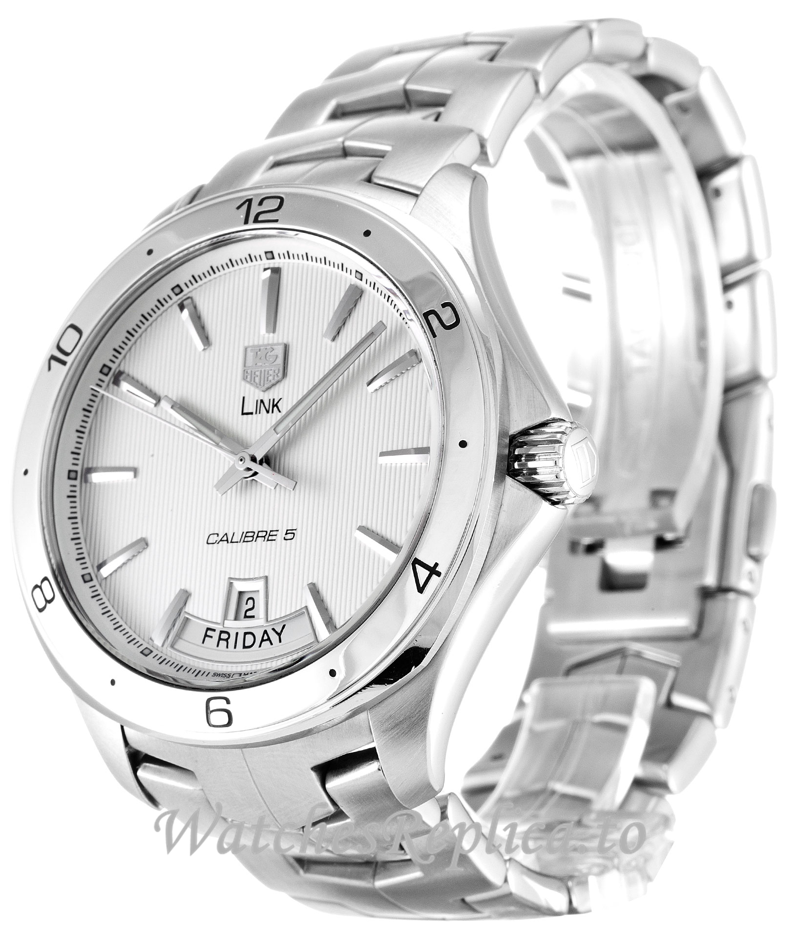Tag Heuer Link Silver Dial WAT2011.BA0951 42 MM - WatchesReplica.is