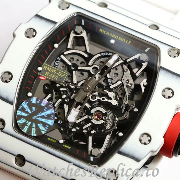 Richard Mille Replica RM35-02 Rubber strap 50MM - WatchesReplica.is