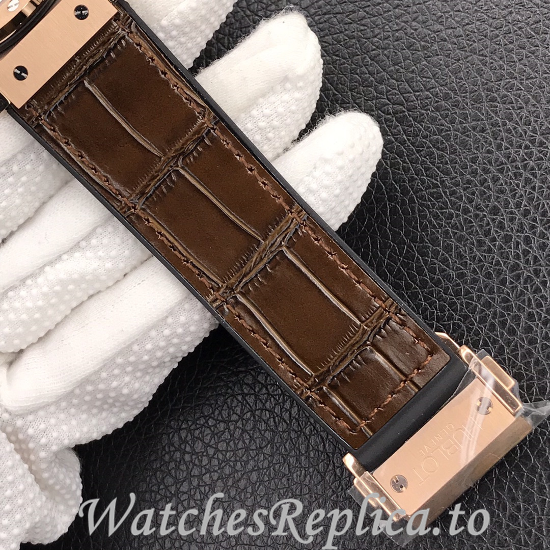 Hublot Replica Classic Fusion Series Leather strap 45MM - WatchesReplica.is