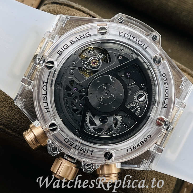 Hublot Replica 411.JX.4802.RT Rubber strap 45MM - WatchesReplica.is