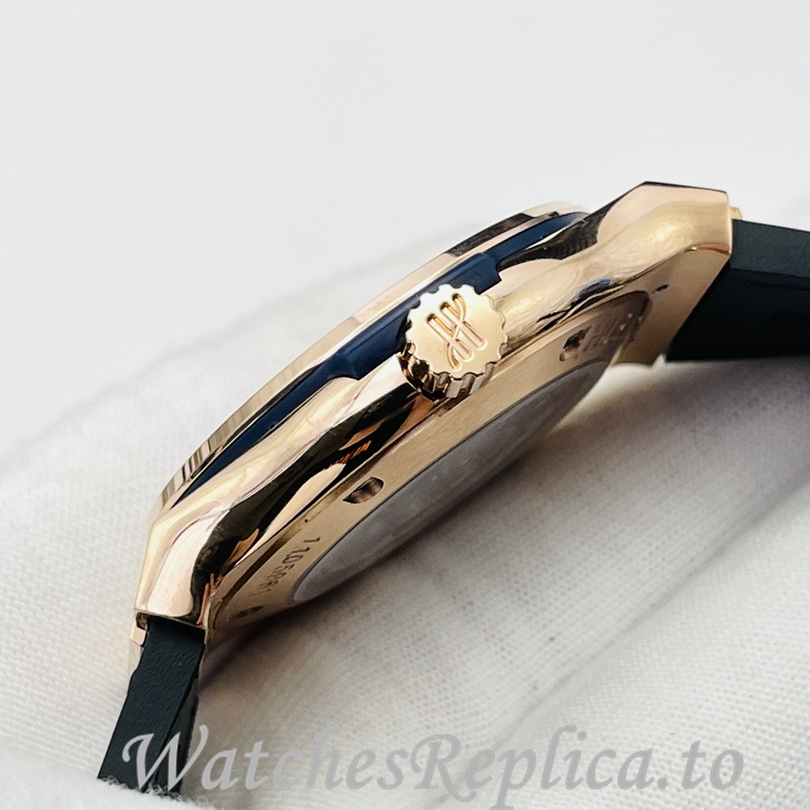 Hublot Replica Big Bang Sang Bleu Leather strap 42MM - WatchesReplica.is