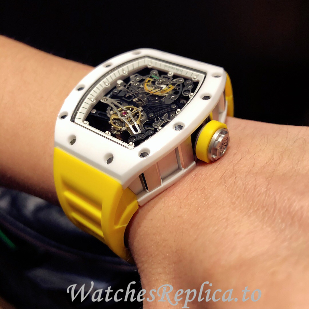 Richard Mille Replica RM38-01 Rubber strap 48MM - WatchesReplica.is