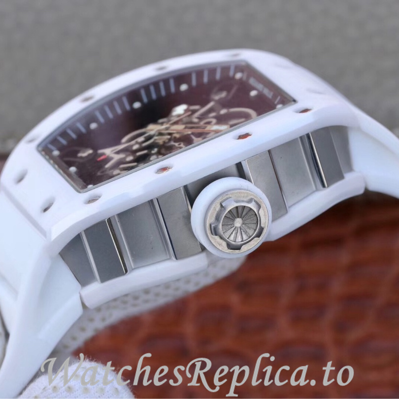 Richard Mille Replica RM055 Rubber strap 50MM - WatchesReplica.is
