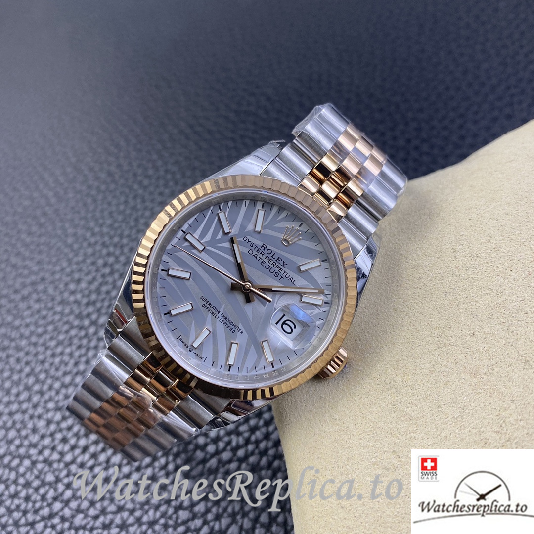 Swiss Rolex Datejust Replica 126233 Stainless steel strap 36MM - WatchesReplica.is