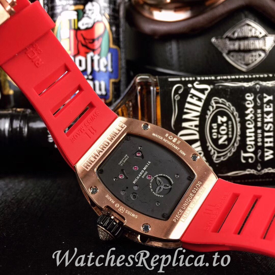 Richard Mille Replica RM51-2 Rubber strap 50MM - WatchesReplica.is