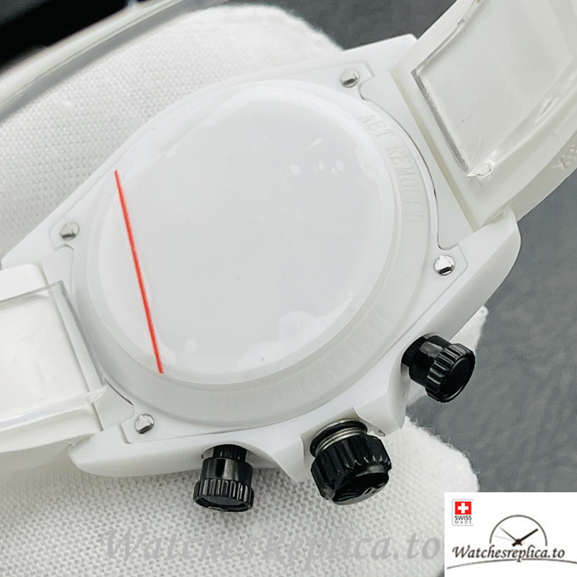 Swiss Rolex Daytona Replica Rubber strap 40MM - WatchesReplica.is