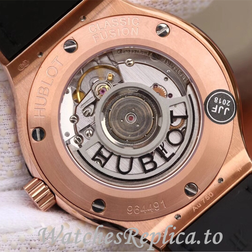 Hublot Replica 511.zp Leather strap 42MM - WatchesReplica.is