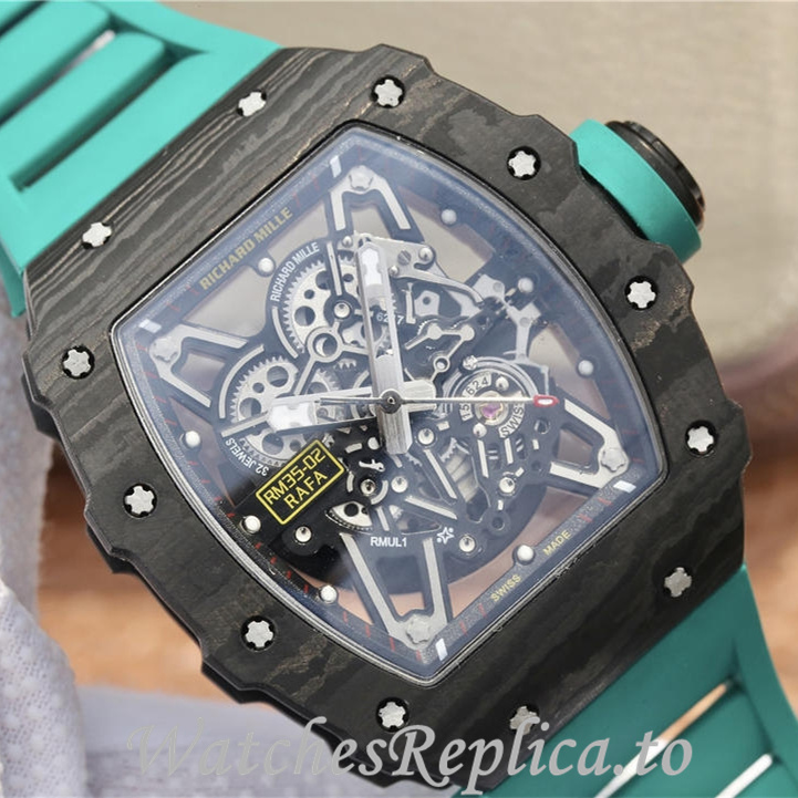 Richard Mille Replica RM035-02 Rubber strap 50MM - WatchesReplica.is
