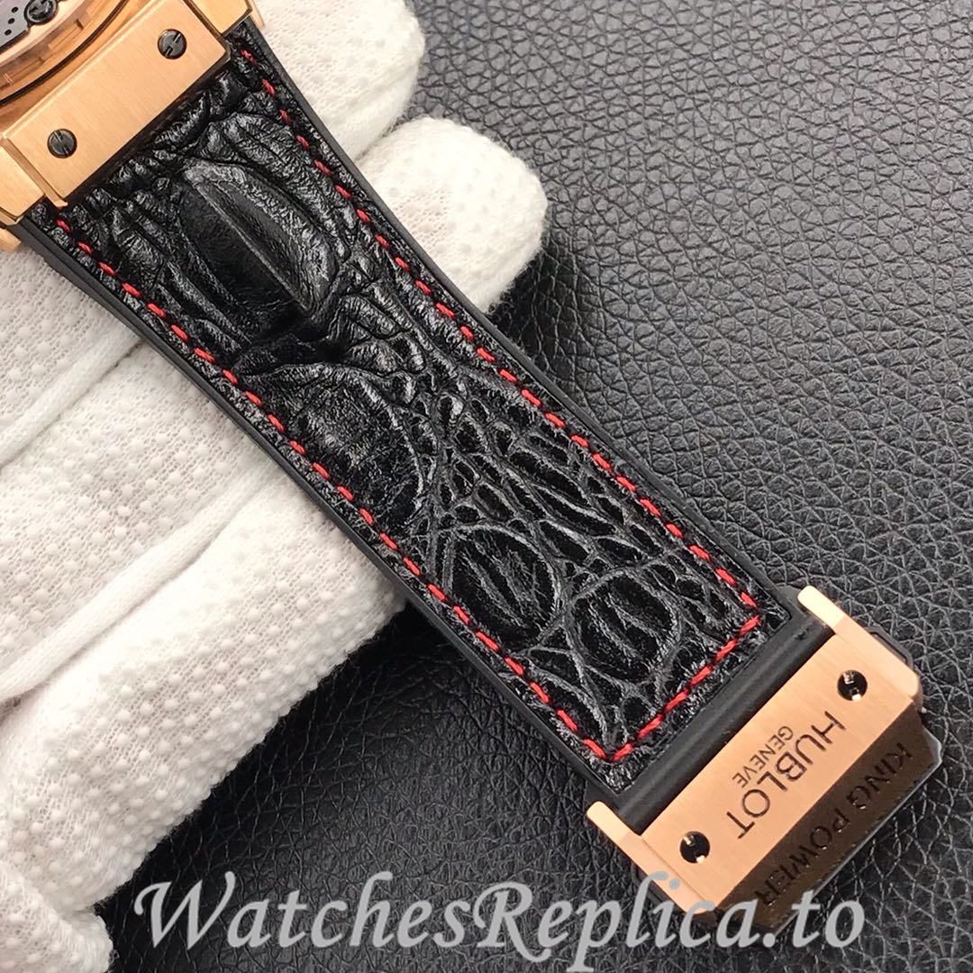 Hublot Replica King Power F1 Rubber strap 45MM - WatchesReplica.is