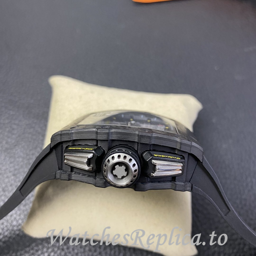 Richard Mille Replica RM-011 Rubber strap 50MM - WatchesReplica.is