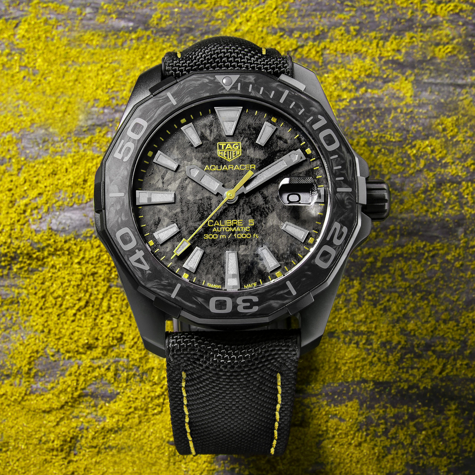 TAG Heuer Replica Aquaracer Calibre 5 43mm Men's Watch WBD218B.FC6446 - WatchesReplica.is