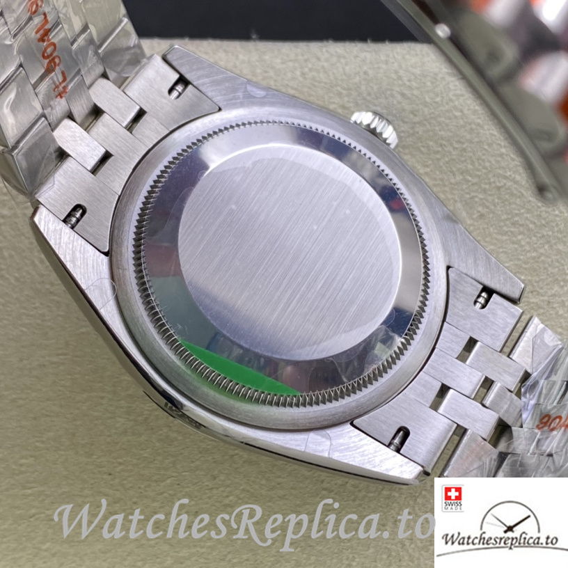 Swiss Rolex Datejust 126233 Replica Stainless steel strap 36MM - WatchesReplica.is
