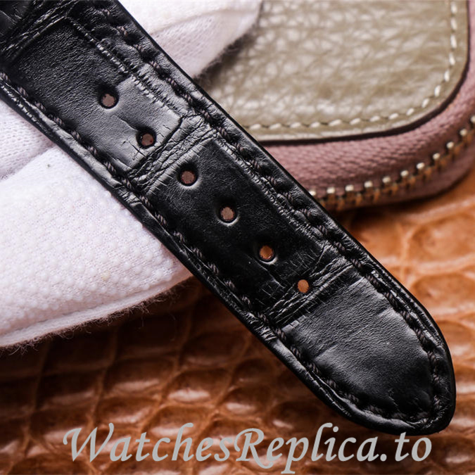 Patek Philippe Replica Nautilus 5726 Leather strap 40.5MM - WatchesReplica.is