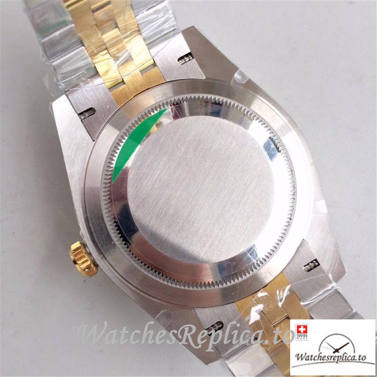 Swiss Rolex Datejust Replica 116333 001 Yellow Gold Dial 41MM - WatchesReplica.is