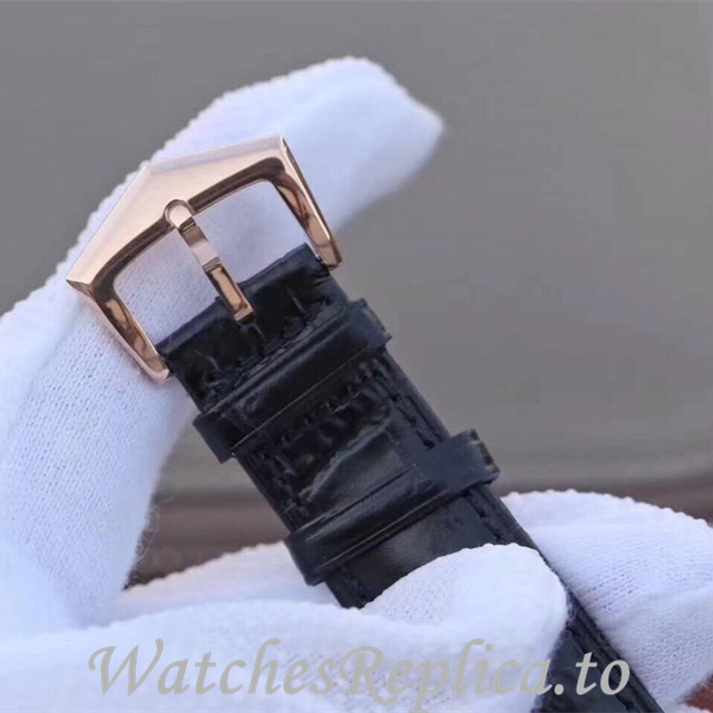 Patek Philippe Replica Complications 6102 Leather strap 44MM - WatchesReplica.is