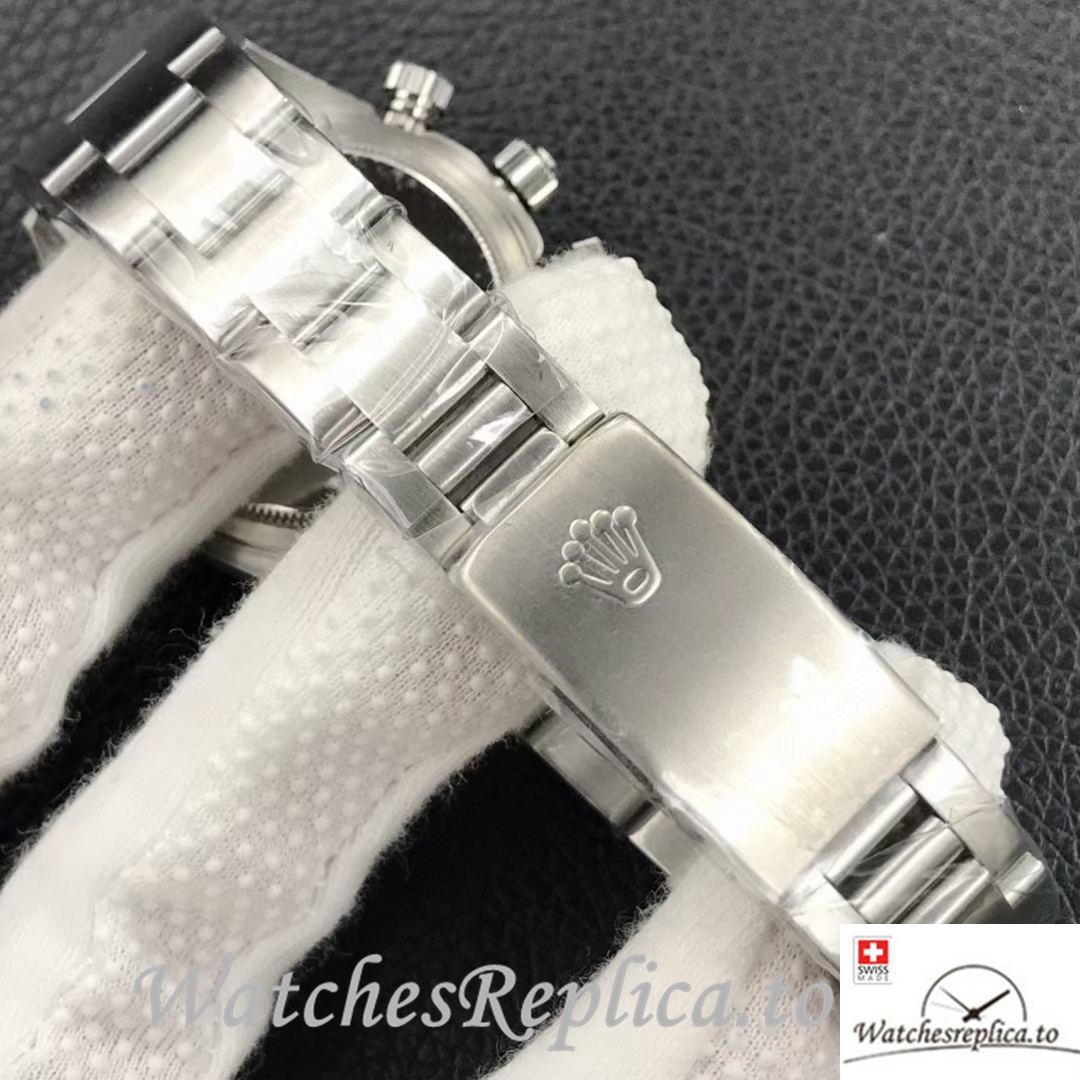 Swiss Rolex Daytona Replica 6239 Stainless steel strap 37MM - WatchesReplica.is