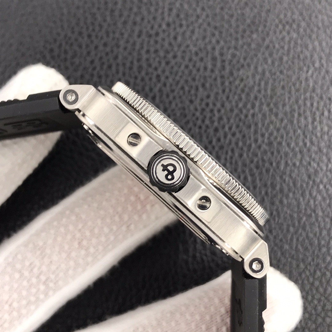 Bell Ross Replica BR 03 BR0392-CAMO-CE/SRB Rubber strap 42MM - WatchesReplica.is