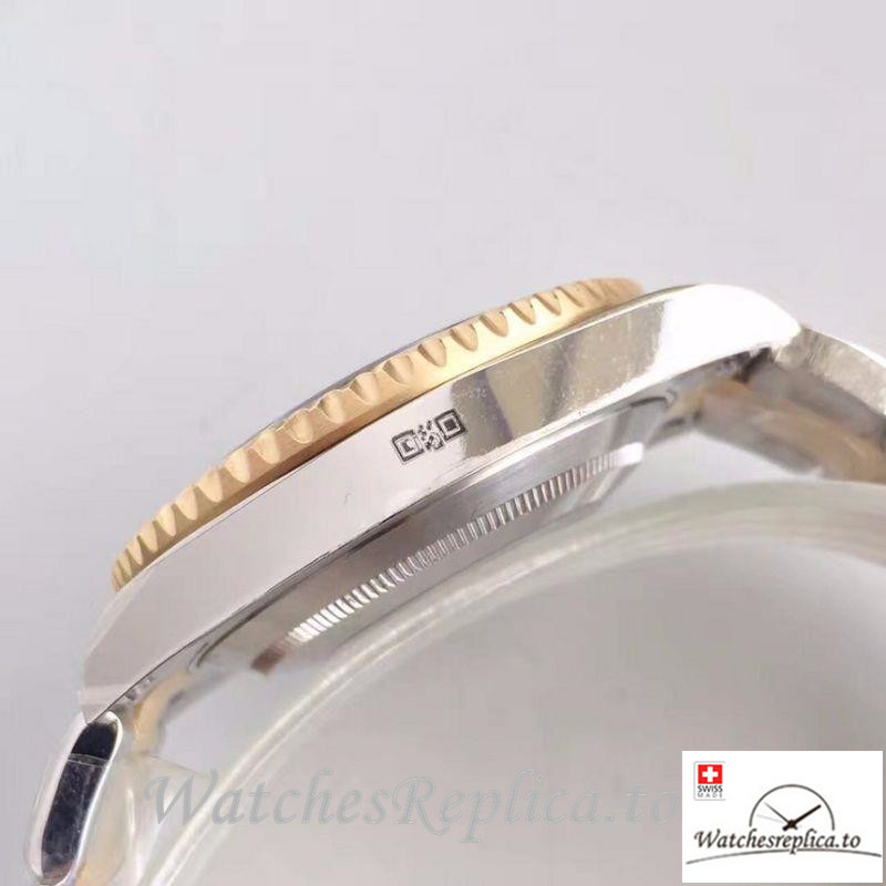 Swiss Rolex Submariner Date Replica 116613LN 001 Black Bezel 40MM - WatchesReplica.is