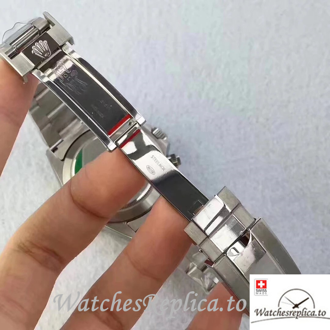 Swiss Rolex Daytona Replica 116520 Stainless steel strap 40MM - WatchesReplica.is