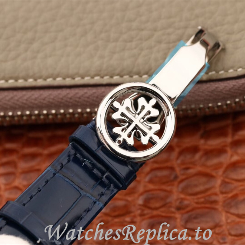Patek Philippe Replica Complications 5102 Leather strap 43MM - WatchesReplica.is