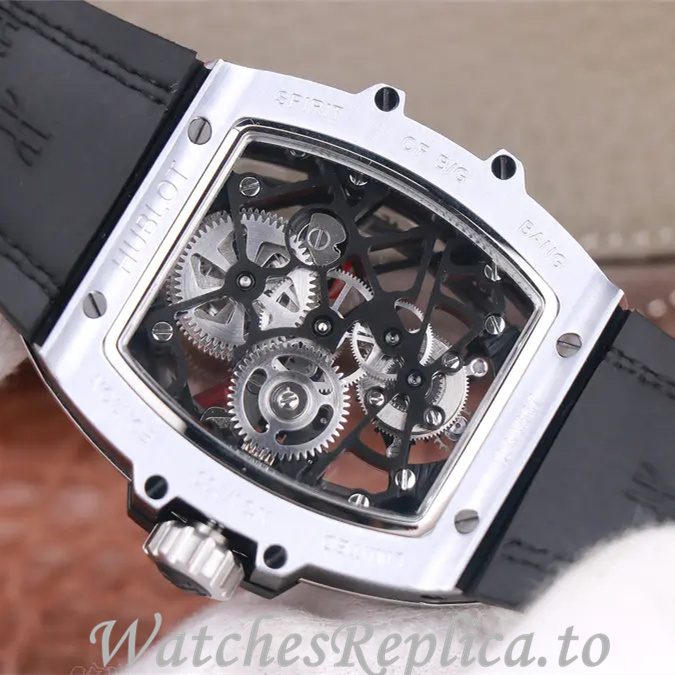 Hublot Replica MASTERPIECE Series Leather strap 45MM - WatchesReplica.is