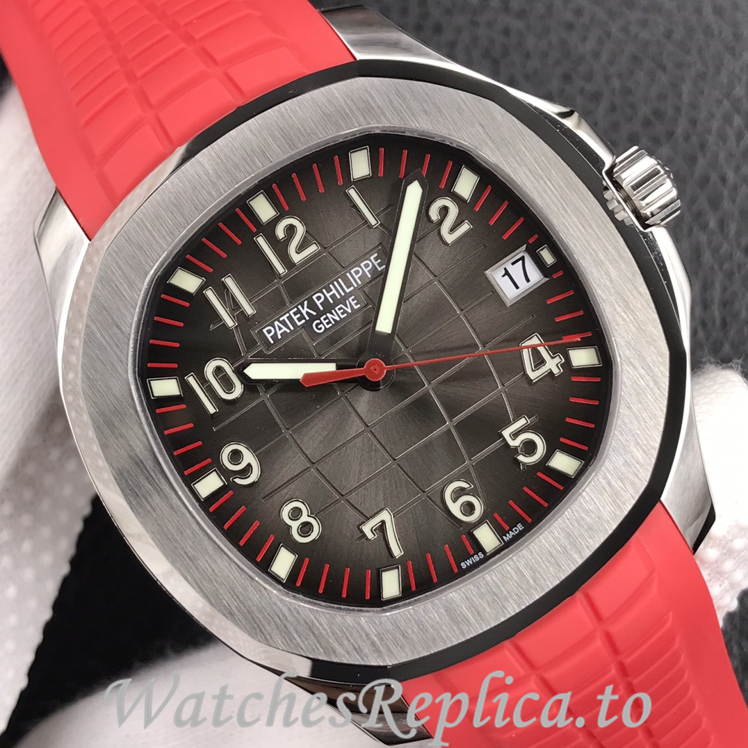 Patek Philippe Replica Aquanaut 5167 Rubber strap 40MM - WatchesReplica.is