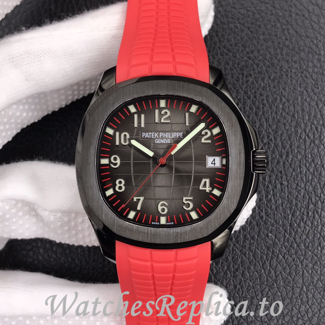 Patek Philippe Replica Aquanaut 5167 Rubber strap 40MM - WatchesReplica.is