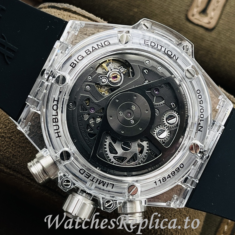 Hublot Replica 411.JX.4802.RT Rubber strap 45MM - WatchesReplica.is