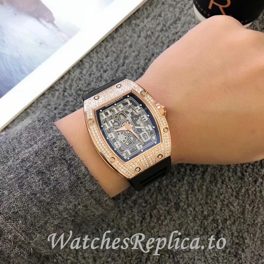 Richard Mille Replica RM67-01 Rubber strap 48MM - WatchesReplica.is