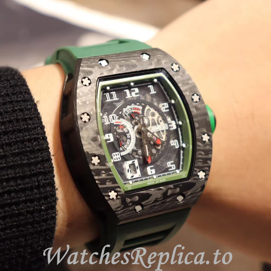 Richard Mille Replica RM030 Rubber strap 50MM - WatchesReplica.is