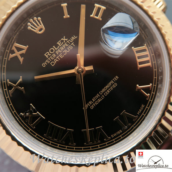 Swiss Rolex Datejust 116333-72213 Stainless steel strap 41MM - WatchesReplica.is