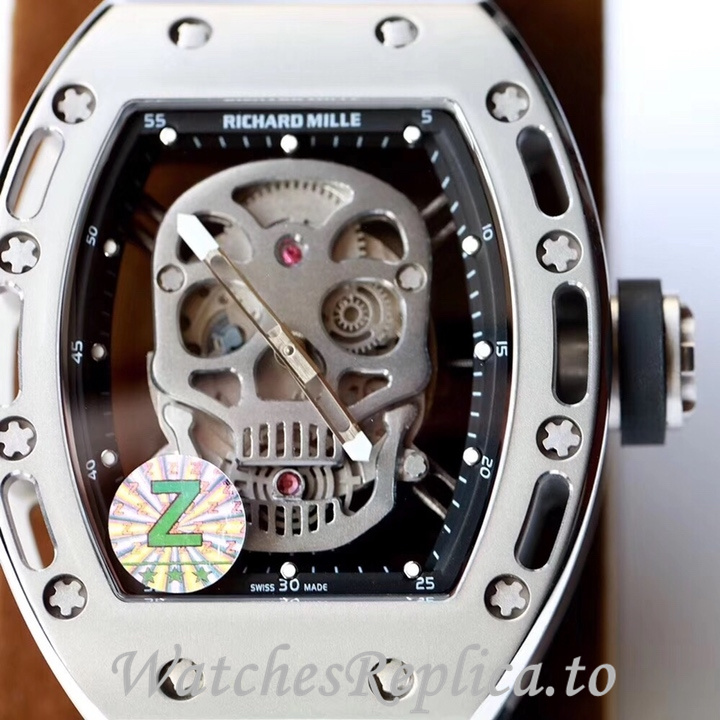 Richard Mille Replica RM052 Rubber strap 50MM - WatchesReplica.is