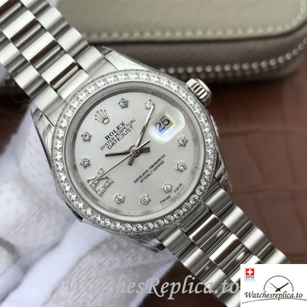 Swiss Rolex Datejust 279136 Stainless steel strap 28MM - WatchesReplica.is