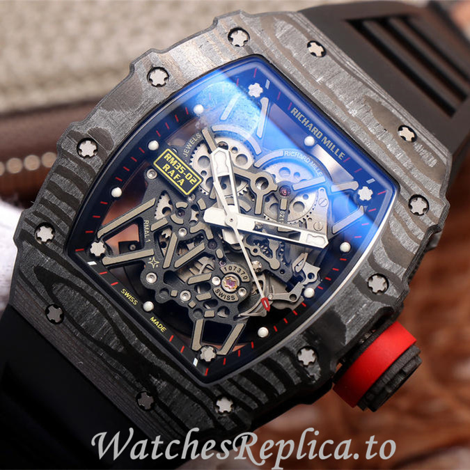 Richard Mille Replica RM35-02 Rubber strap 50MM - WatchesReplica.is