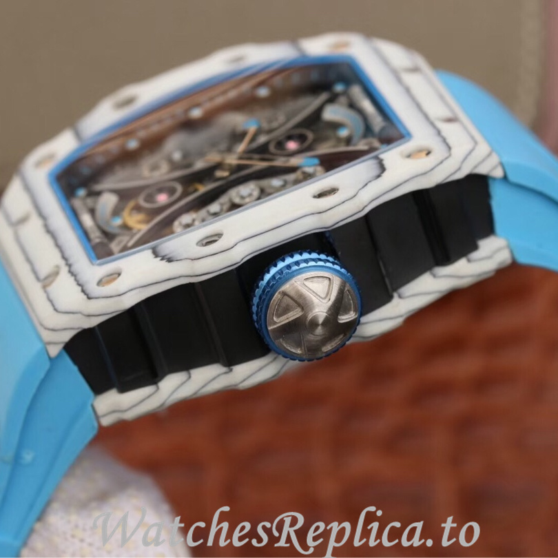 Richard Mille Replica RM53-01 Rubber strap 50MM - WatchesReplica.is