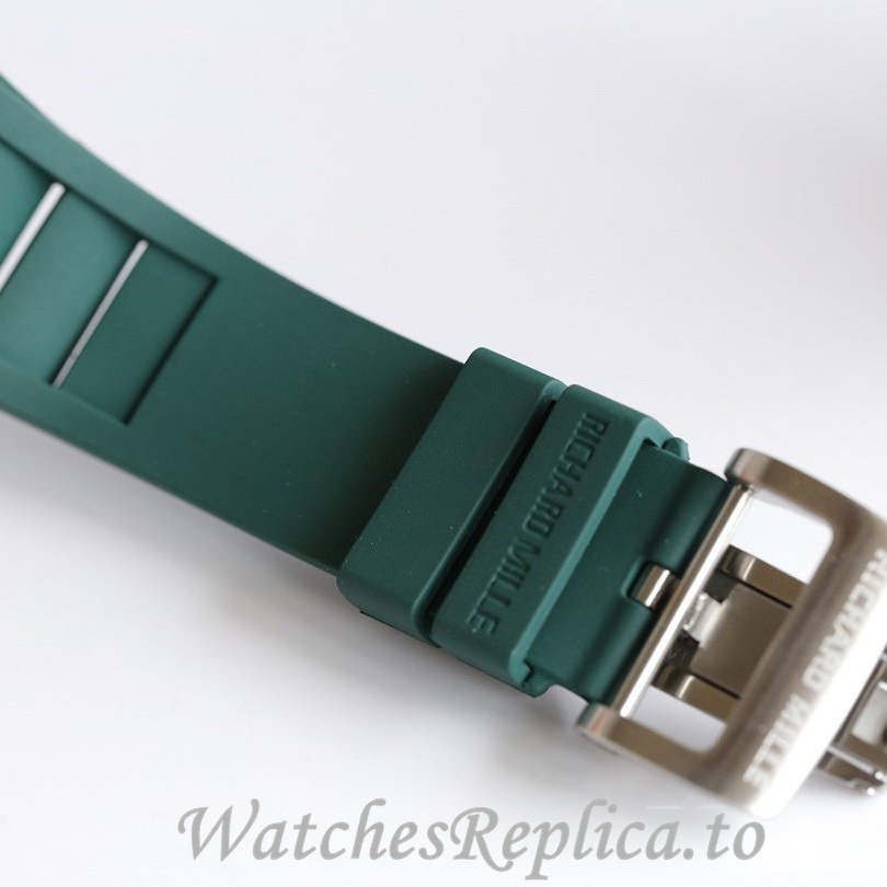 Richard Mille Replica RM055 Rubber strap 50MM - WatchesReplica.is