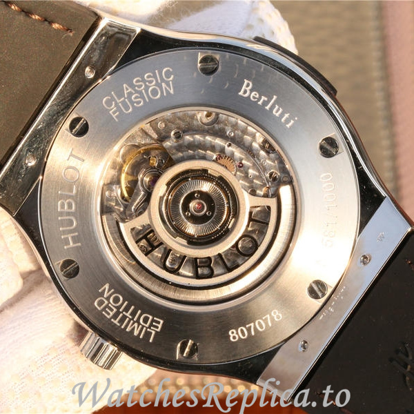 Hublot Replica 511.OX Leather strap 45MM - WatchesReplica.is