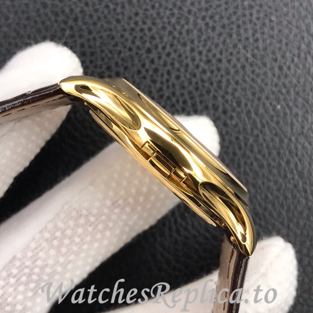 Patek Philippe Replica Calatrava 5227 Leather strap 39MM - WatchesReplica.is