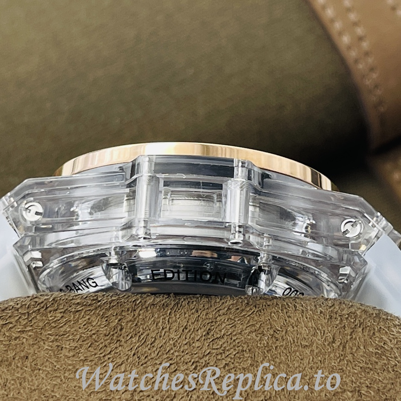 Hublot Replica 411.JX.4802.RT Rubber strap 45MM - WatchesReplica.is
