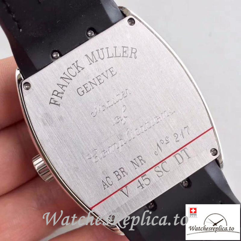Swiss Franck Muller Replica 8880 SC DT 001 Black Strap 42MMx 46.5MM x 16MM - WatchesReplica.is