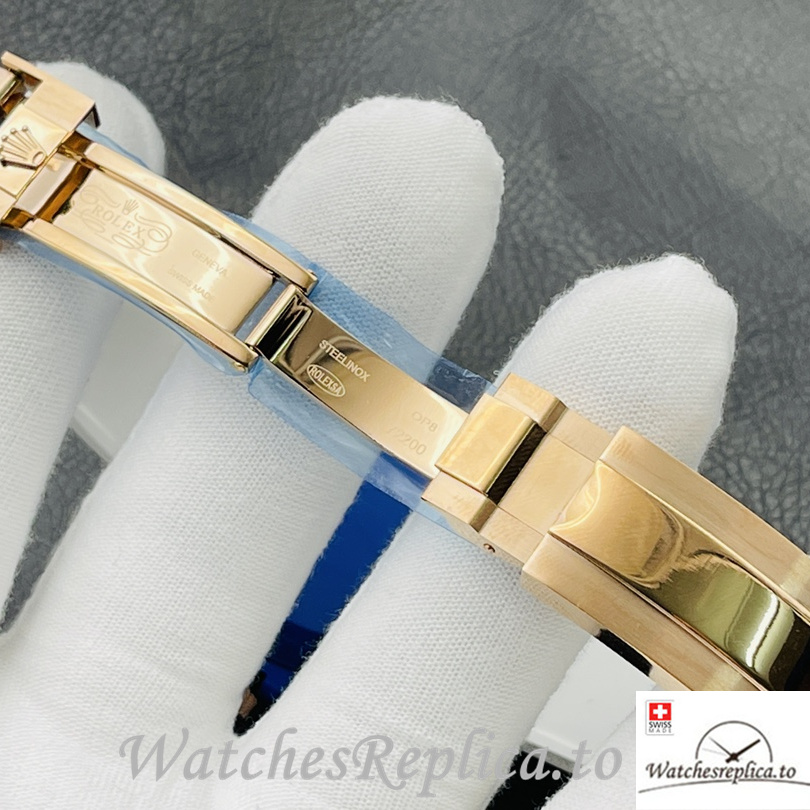 Swiss Rolex Daytona Replica Rubber strap 40MM - WatchesReplica.is