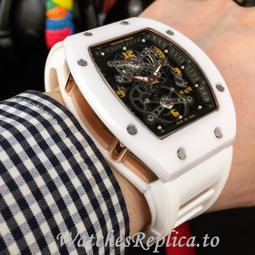 Richard Mille Replica RM17-01 Rubber strap 50MM - WatchesReplica.is