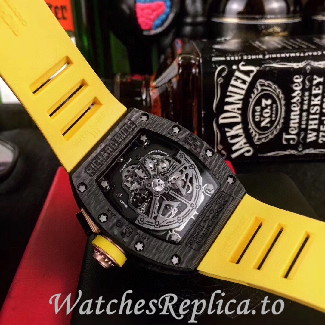 Richard Mille Replica RM12-01 Rubber strap 50MM - WatchesReplica.is