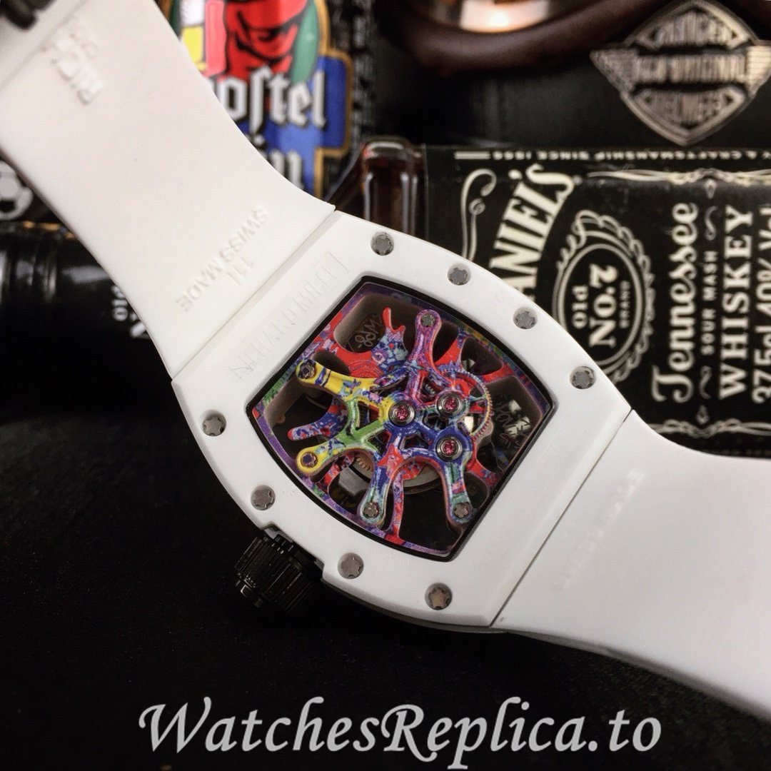 Richard Mille Replica RM68-01 Rubber strap 50MM - WatchesReplica.is