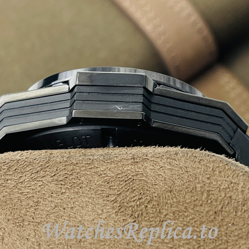 Hublot Replica Big Bang Sang Bleu II Rubber strap 45MM - WatchesReplica.is