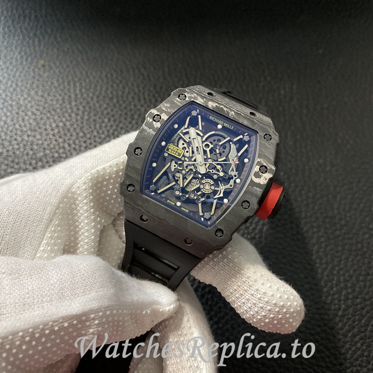 Richard Mille Replica RM035 Rubber strap 50MM - WatchesReplica.is