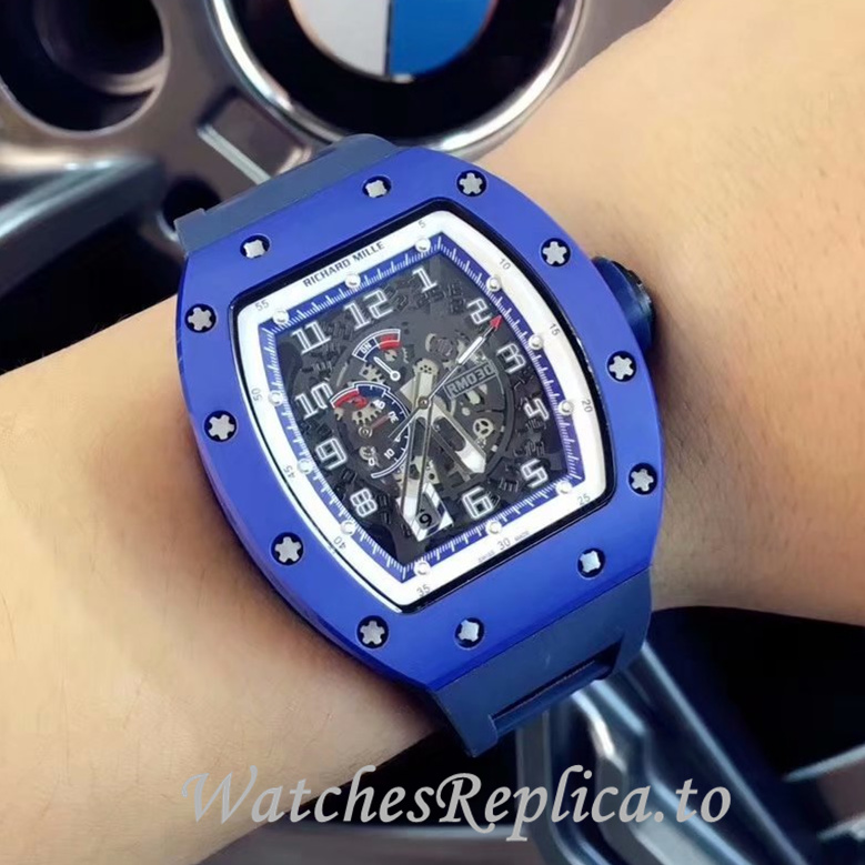 Richard Mille Replica RM030 Rubber strap 50MM - WatchesReplica.is
