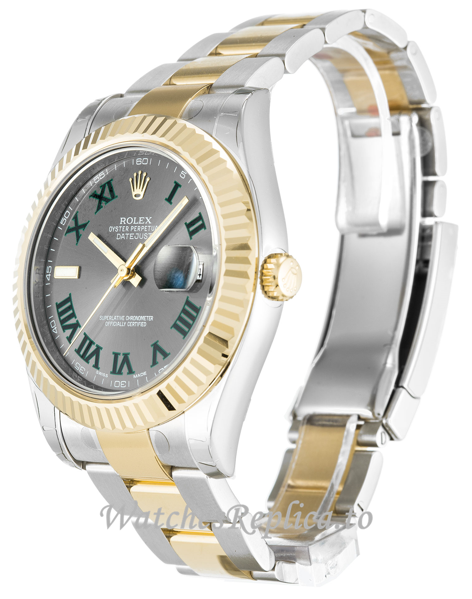 Rolex Datejust II Grey Dial 116333 - WatchesReplica.is